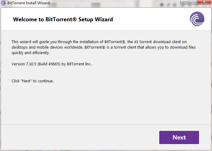 BitTorrent 界面截图 2