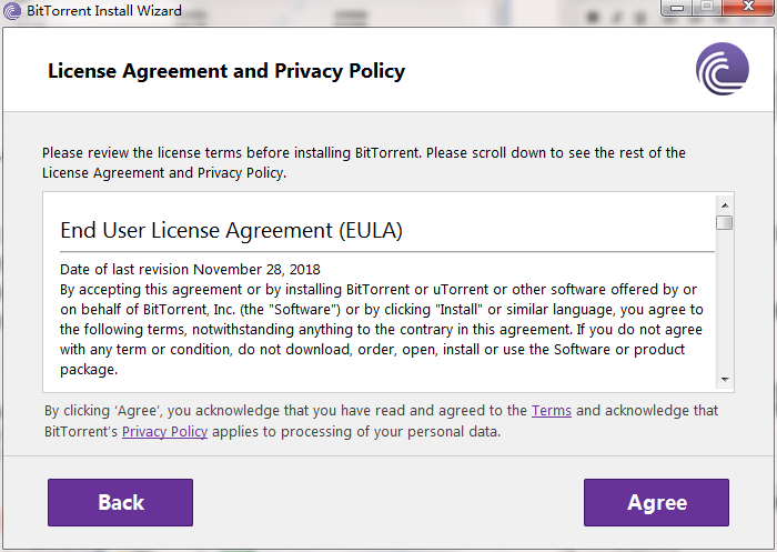BitTorrent 界面截图 3
