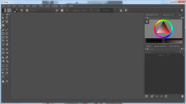 Krita 界面截图 1