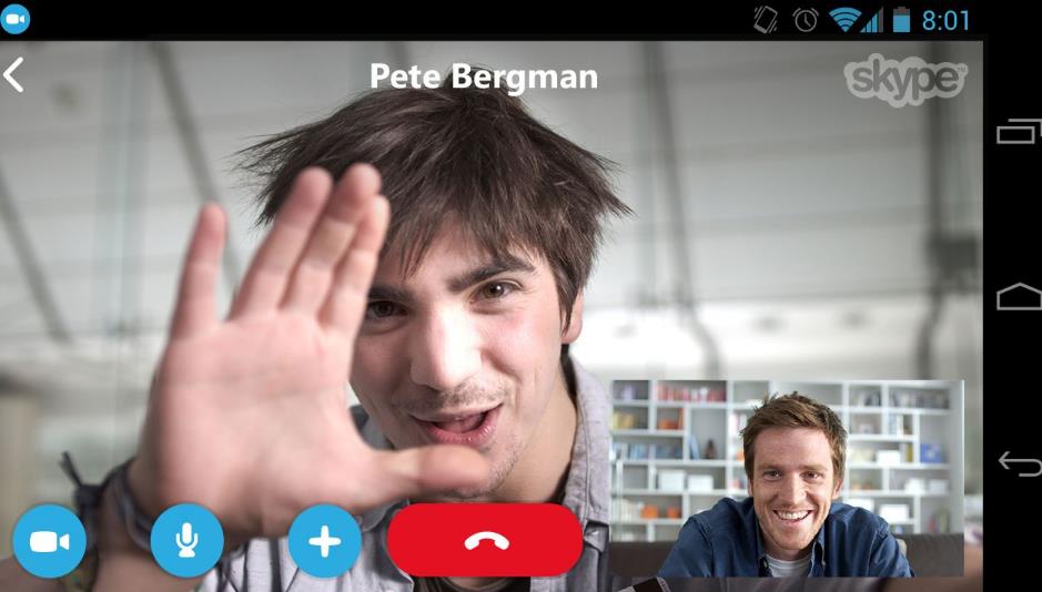Skype 界面截图 1