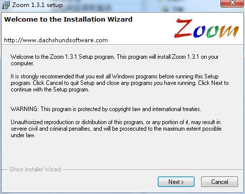 Zoom 界面截图 1